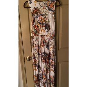 Super boho paisley design NEW venus brand comfortable glamour maxi-dress